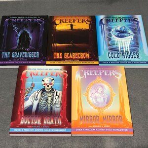 CREEPERS Edgar Hyde Horror Series Vol. 6-10 lot of 5